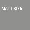 Matt Rife