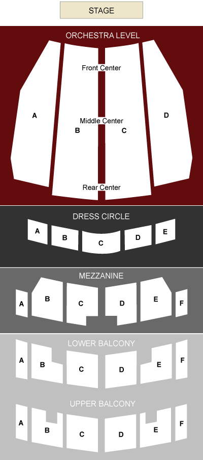 Portland S Center For The Arts Seating Chart