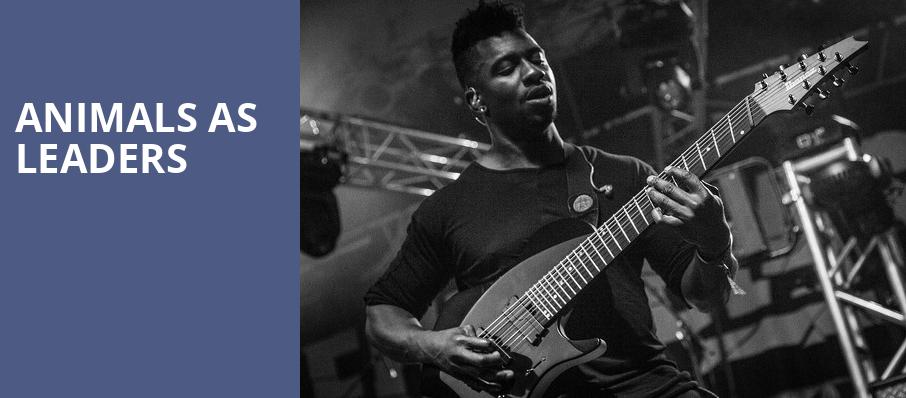 Animals As Leaders, Roseland Theater, Portland