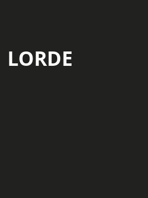 Lorde, Moda Center, Portland