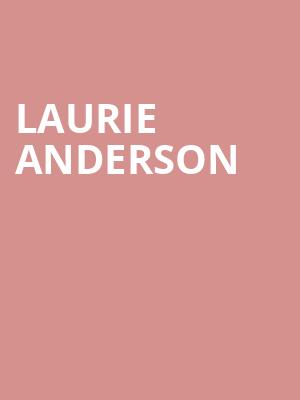 Laurie Anderson Poster