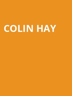 Colin Hay, Revolution Hall, Portland
