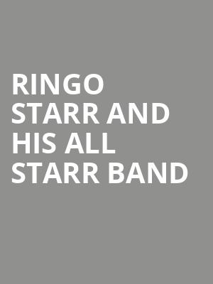 Ringo Starr And His All Starr Band, Arlene Schnitzer Concert Hall, Portland
