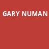Gary Numan, Revolution Hall, Portland