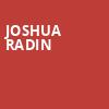 Joshua Radin, Aladdin Theatre, Portland