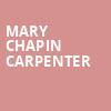 Mary Chapin Carpenter, Aladdin Theatre, Portland