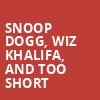Snoop Dogg Wiz Khalifa and Too Short, RV Inn Style Resorts Amphitheater, Portland