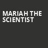 Mariah the Scientist, Wonder Ballroom, Portland